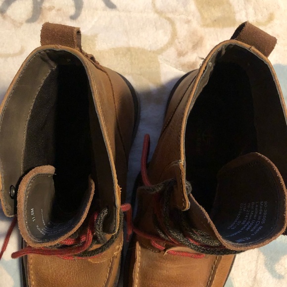 Mens Dockers brown boots. Size 11.5. Used in good condition. - Picture 9 of 10